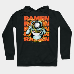 Astronaut Ramen Noodle Lover Hoodie